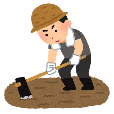 粘土質の土を柔らかくする方法！畑の固い土をふかふかにするには腐葉土も大事ですよ。